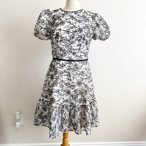 Gal Meets Glam Viola raffia embroidery dress size 8